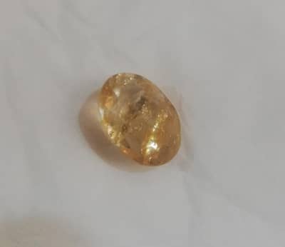 Natural Pkhuraj (Yellow Sapphire)