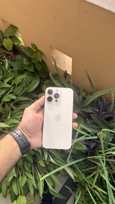 Apple iPhone 16 Pro Max - 256GB - Desert Titanium - NonPTA  (14,15,17)
