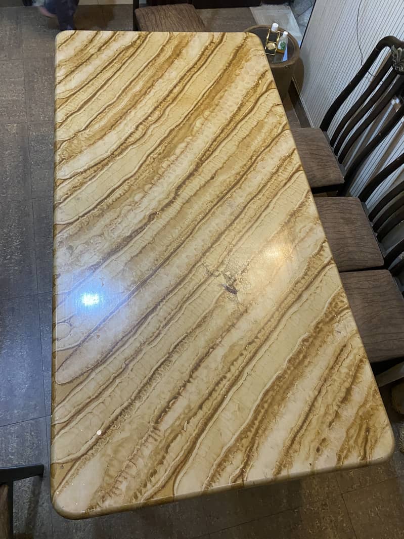 Dining chairs with table 3