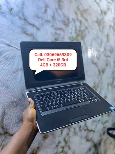 Dell Latitude Core i5 3rd Gen 4GB Ram With Warranty 14 inch Display
