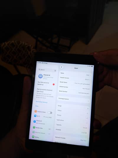 iPad mini 5 condition 10 by 10 Wi-Fi plus Cellular