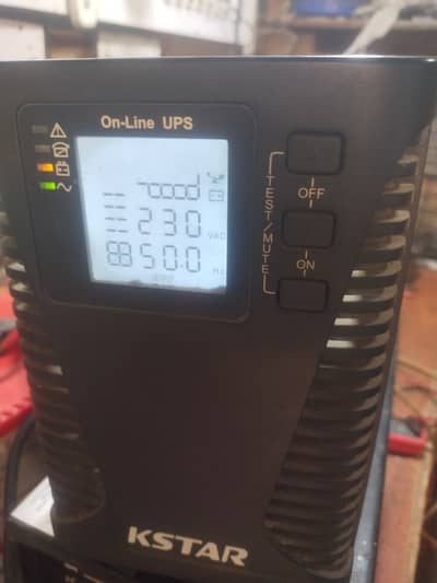 USED UPS 1000 VA K Star Pure Sine Wave 24 V DC