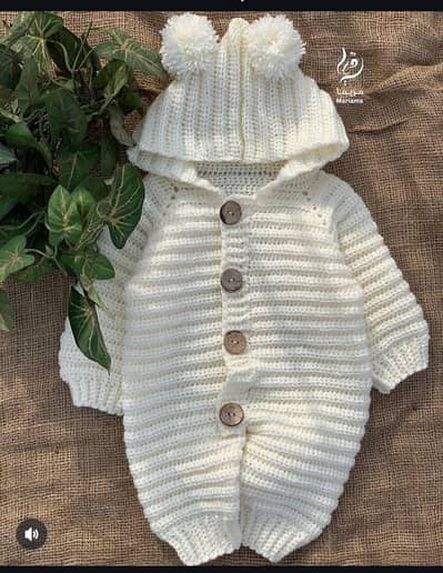 Handmade Custom Crochet Design Suits Available For Any Ages