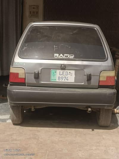 Suzuki Mehran VXR 2012