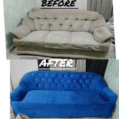 all types of sofa repairing