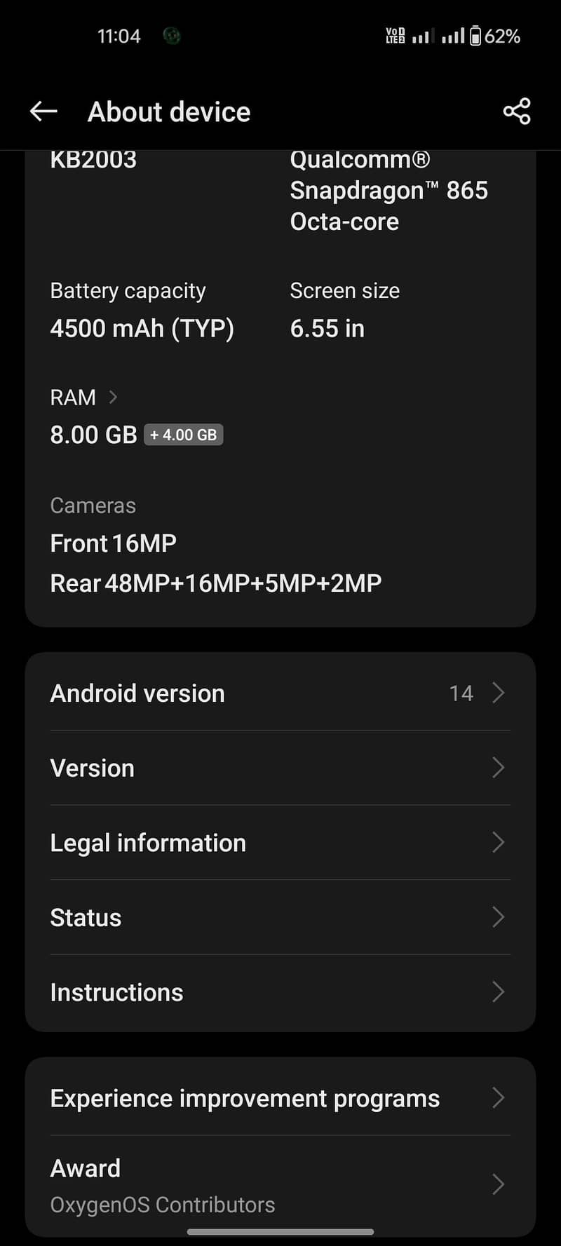 One Plus 8T 2