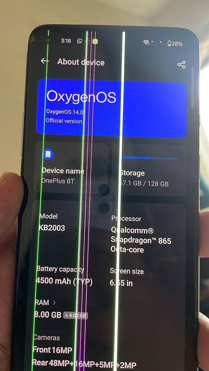 One Plus 8T 5