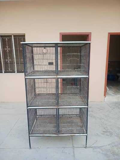 Galvanized wire cage available
