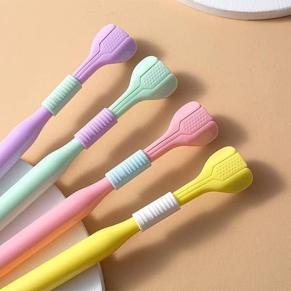 Three-Sided Ultra Soft Bristle Toothbrush