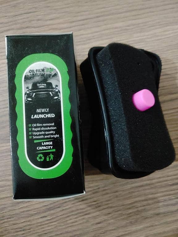 Oil Film Brush 2.0, Clear Vision Glass Cleaner. .