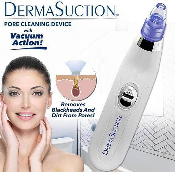 Derma Suction 4 in 1 Black Head Remover Machine. .