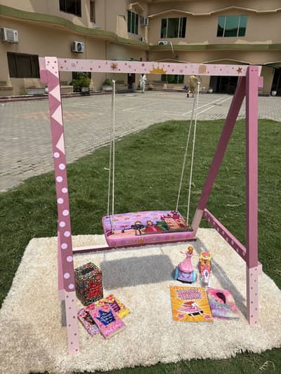 Princess Wooden Swing
