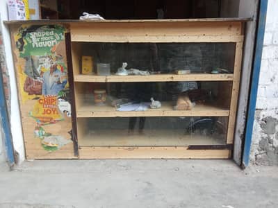 Shop Counter and Shop Racks