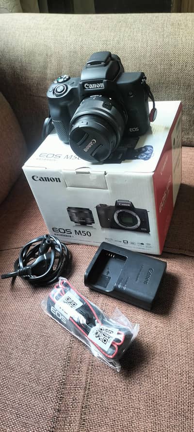 Canon M50 Mirrorless Camera-Complete Vlog/Filmmaking Setup