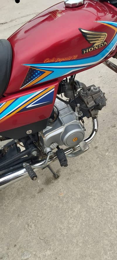 Honda 70 bike