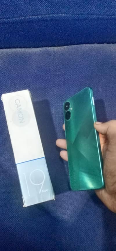 tecno camon 19 6/128 with box penal change