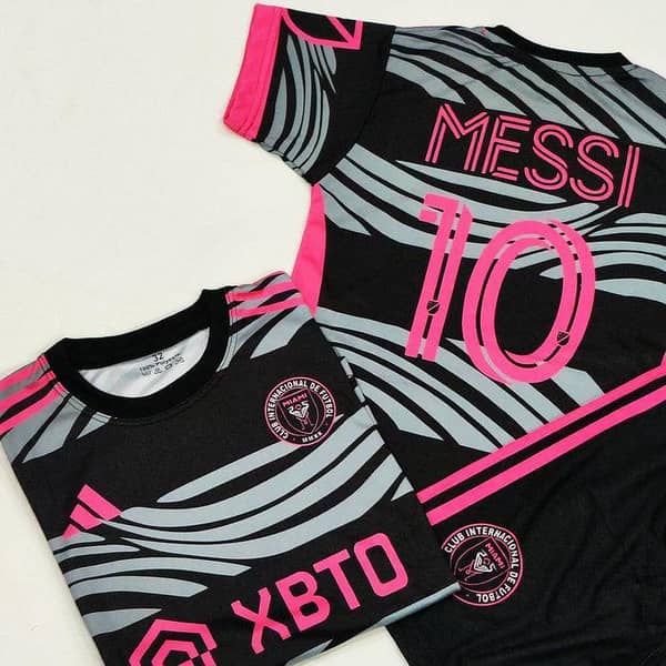 MESSI- Black Inter-Miami Football Kit