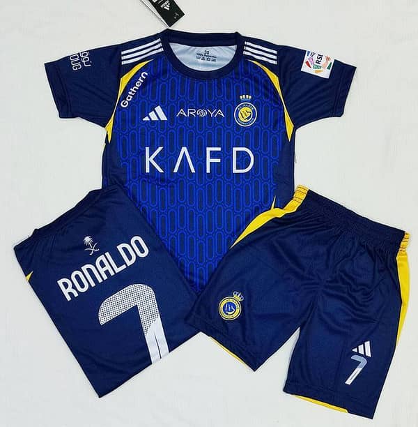 Cristiano Ronaldo | Al Nassr Blue 2.0  Football Kit - KIDS