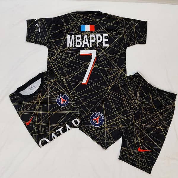 Mbappé - PARIS - Kids Football Kit  - Black