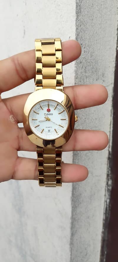 Golden watch