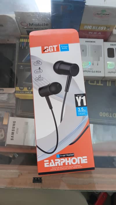 BGT Y1 handsfree 3.5mm audio interface