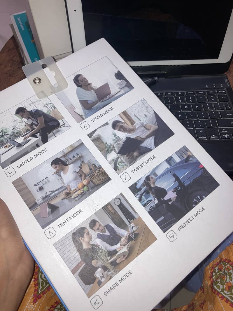 Ipad with flip book 7
