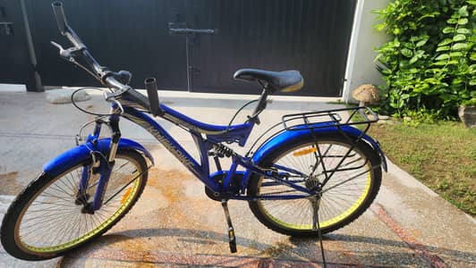 Kick Bike [Blue] | Spring Suspension
