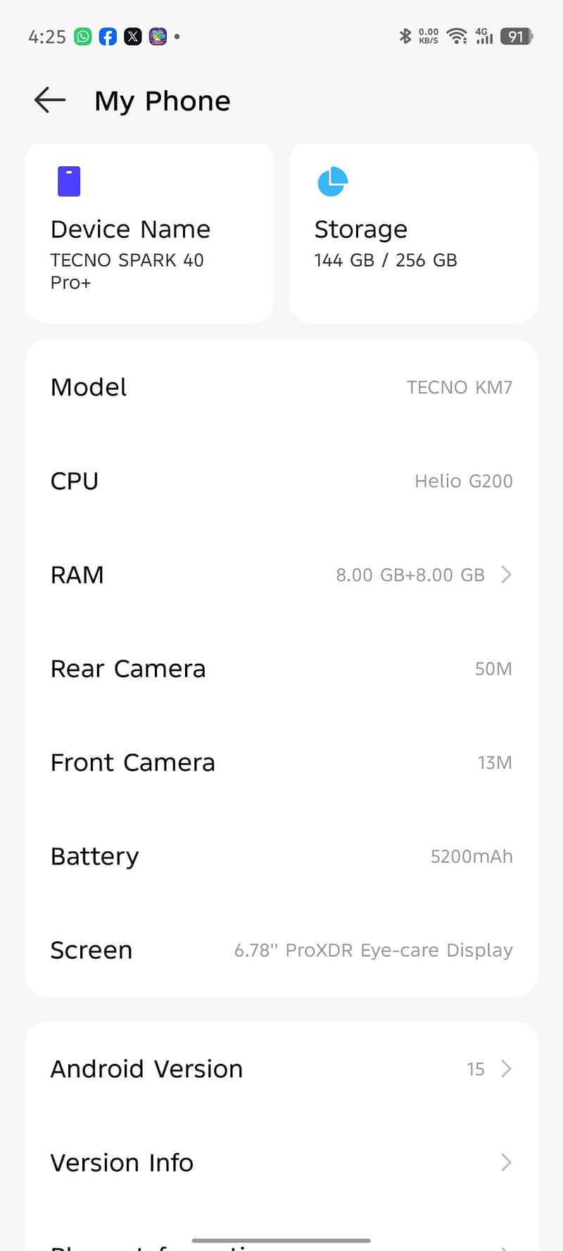 Tecno spark 40pro plus 4