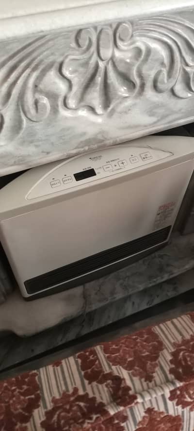 Japanese gas fan heater