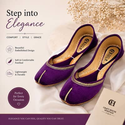 Ladies Khussa / Women Khussa / Ladies Jutti / Khussa Shoes / Women