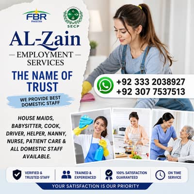 Maid, House Maids, cook, chef, Baby Sitter, Filipino maids Available