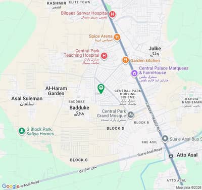 10 Marla Possession Plot Available For Sale In 130 Feet Road Central Park