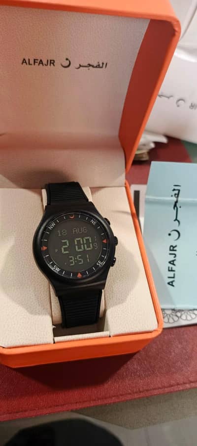 ALFAJR Digital Azan Watch with Qibla - New Box Pack*
