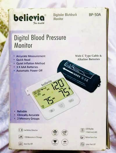 Believia Blood pressure machine