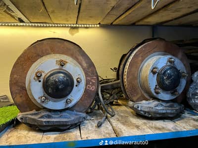 Toyota "ZX" Spindle Complete, (Disk plate+disk pad+Calipers+Spindle)