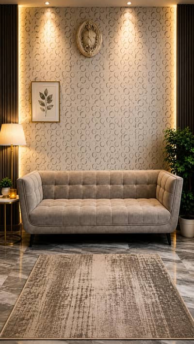 MODERN LUXERY Tufted Sofa set