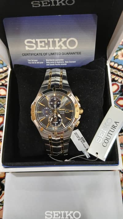 Seiko Coutura Solar Quartz