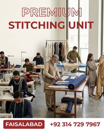 Premium Stitching Unit | Tailor
