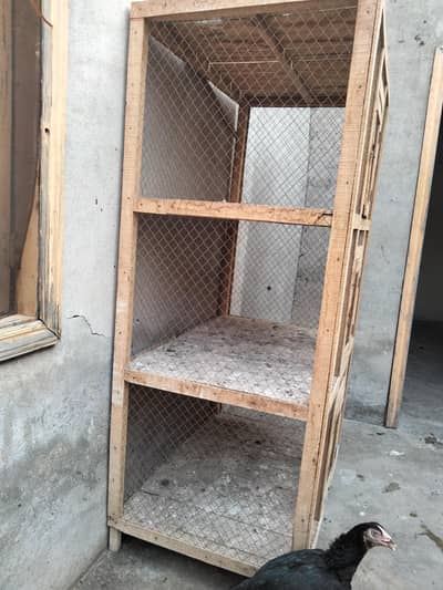 3 portion hens cage for sale