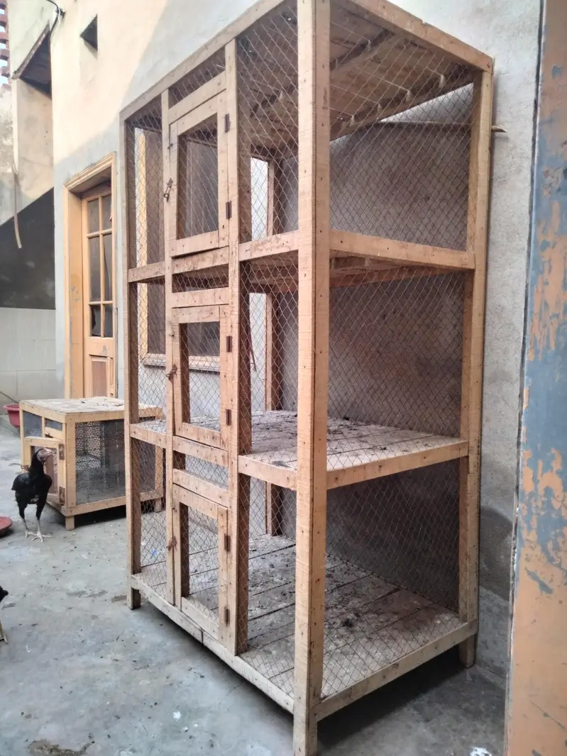 3 portion hens cage for sale — photo 3
