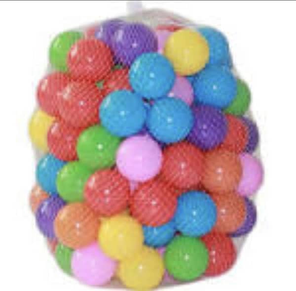 Pack of 100 Soft Plastic Ball Pit Balls for Kids & Toddlers – BPA Free & Crush Proof