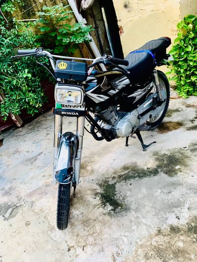 Honda Cg 125 2017 Model All Punjab Number
