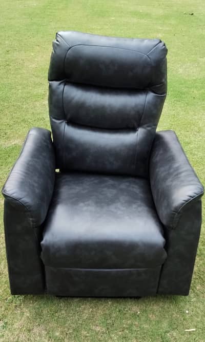 Interwood Power Lift Sofa recliner (Black - New)