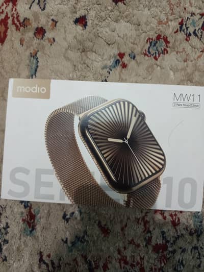 Modio MW11 Smart Watch With 3 Straps