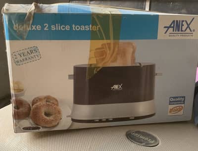 Deluxe 2 slice toaster