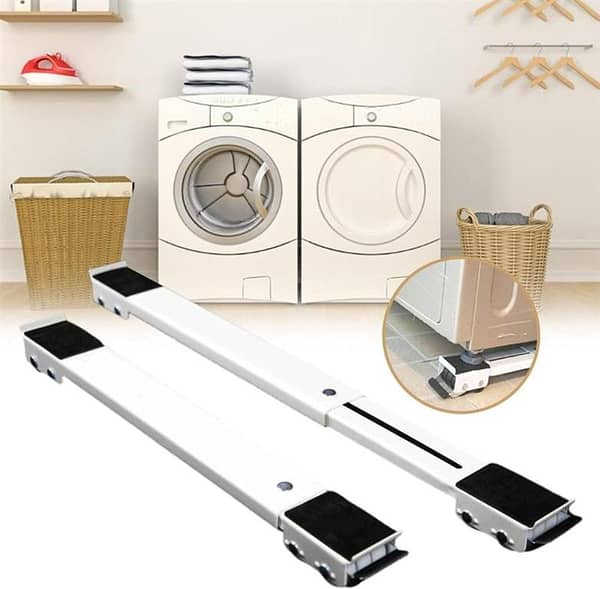 Heavy-Duty Mobile Furniture Roller Lifter Set - Adjustable Dolly Stand for Moving Small and Large Appliances, Supports 300 Kg