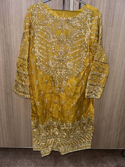Mayoun or mehndi dress