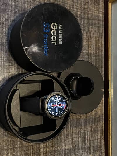 Samsung Gear S3 Frontier With Box And Charger