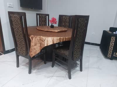 8 Seater Wooden Dining Table with Chairs for Sale