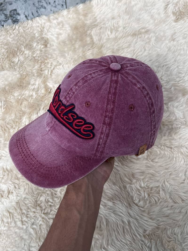 Branded caps 4